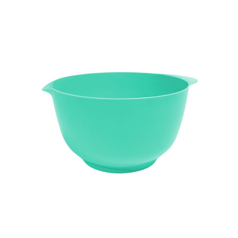 Lexi Home 4-Piece Nested Plastic Mixing Bowl Set with Non-Skid Base, 3 of 4