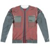 Men's Back To The Future Future Jacket (Frontback Print) Long Sleeve Costume T-Shirt - 2 of 4