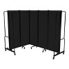 Hampden Furnishings Otis Collection Portable 5 Panel Room Divider - 2 of 4