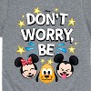 Boys' - Disney - Don't Worry Be Emojis Short Sleeve Graphic T-Shirt - 2 of 4