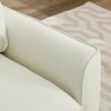 CAVINAS Cat Paw Leather Upholstered Single Armchair Sofa Modern Design Accent Sofa for Living Room - 2 of 4