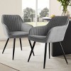 Farmhouse Dining Chairs Set of 8,Modern Design Upholstered Dining Chair for Dinging Room,Living Room,Indoor Furniture-Tanpinhause - 4 of 4