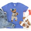 The Juniper Shop Watercolor Baseball Bear Youth Short Sleeve Tee - 4 of 4