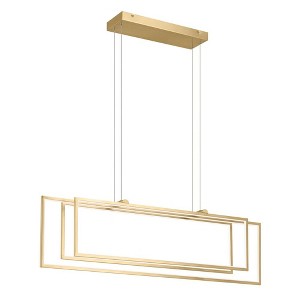 Elan Lighting Jestin 3 - Light Chandelier in  Champagne Gold - 1 of 1