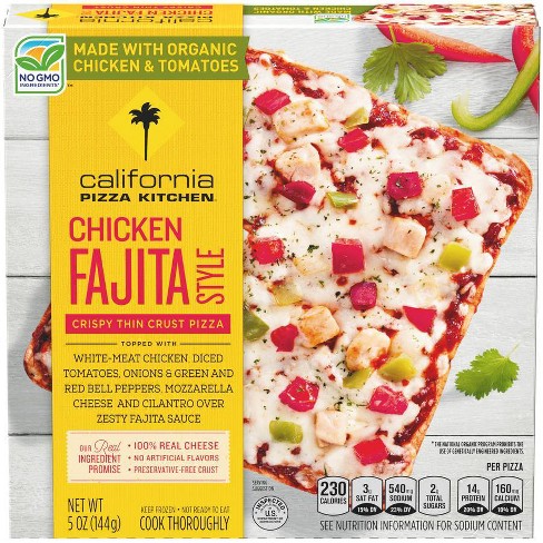 California Pizza Kitchen Chicken Fajita Style Thing Crust Frozen