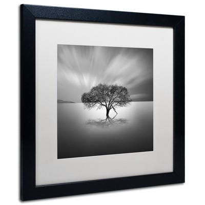 Trademark Fine Art - Moises Levy 'Water Tree VIII' Matted Framed Art