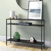 Hudson and Canal 9" Tall Uplight Mini Lamp with Fabric Shade - 4 of 4