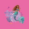 Girls' The Little Mermaid Short Sleeve Graphic T-Shirt - Pink - 2 of 2