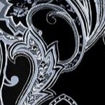 black paisley