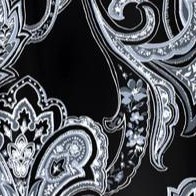 black paisley