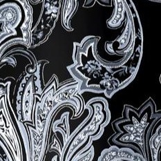 black paisley