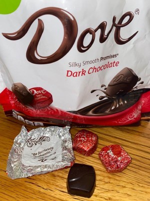 DOVE PROMISES Dark Chocolate Self Care Candy, 15.8 oz Large Bag