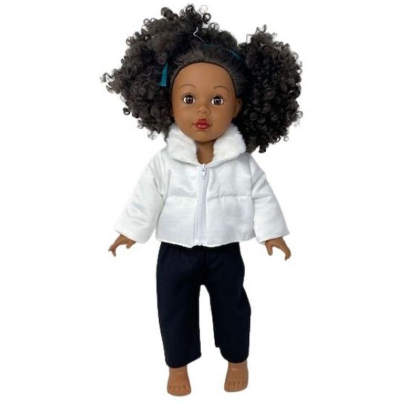 Doll Clothes Superstore Down Style Jacket Set Fits 18 Inch Girl Dolls Like American Girl Our Generation My Life Dolls, 3 of 6