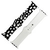 Olivia Pratt 2 Pack Printed and Solid Apple Watch Band - 2 of 4