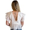 Women's Ariel V-Neck Blouse - day + moon - 2 of 3