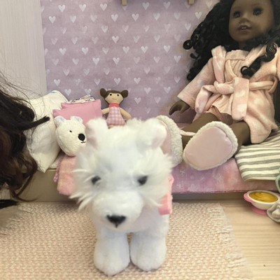 Our Generation American Eskimo Puppy With Posable Legs 6 Pet Dog Plush Target