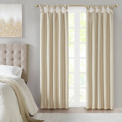 Lillian Twist Tab Total Blackout Window Curtain