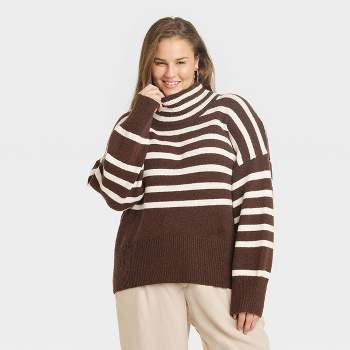 Women's Mock Turtleneck Pullover Sweater - A New Day™
