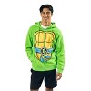 Teenage Mutant Ninja Turtles Leonardo Long Sleeve Men's Green Cosplay Hoodie - 3 of 4