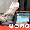Coverado Seat Cushin and Lumbar Support For Car Seat, Office/Home Chair, Memory Foam Cushion and Lumbar Pillow - 3 of 4