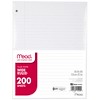 Mead Notebook Filler Paper, Wide Ruled, 200 Sheets Per Pack, 3 Packs - image 2 of 4