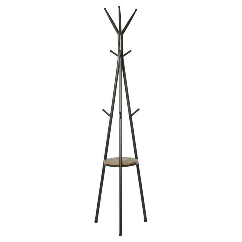 Gray best sale coat rack