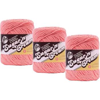 Lily Sugar N cream cones Beach Ball Blue Yarn - 1 Pack of 14oz400g - cotton  - #4 Medium 