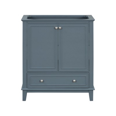NicBex Modern Bathroom Vanity,Bathroom Sink Vanity with Doors and Drawer,Bathroom Sink Cabinet for Bathroom,Green/White/Black/Blue