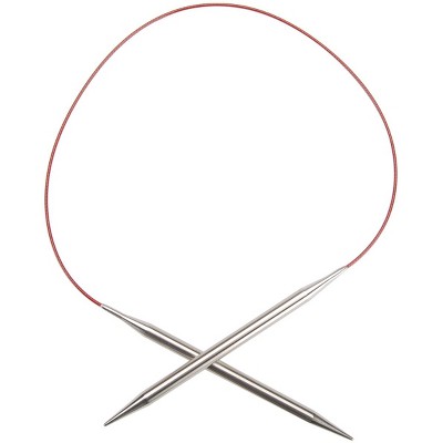 ChiaoGoo Red Lace Stainless Circular Knitting Needles 24"-Size 1.5/2.5mm