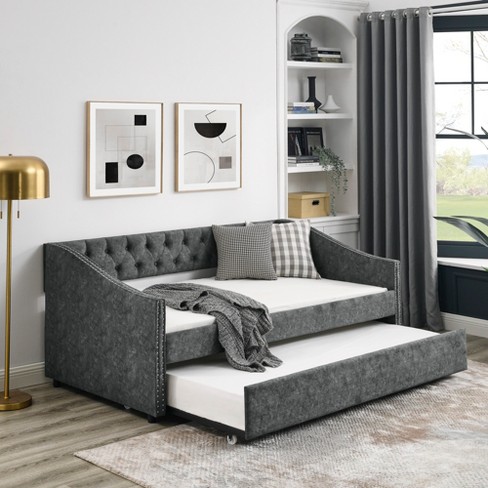 Daybed Upholstered Tufted Sofa Bed