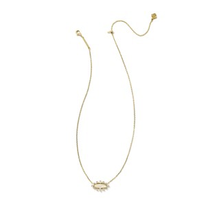Kendra Scott Eva Crystal Framed Pendant Necklace - 1 of 3