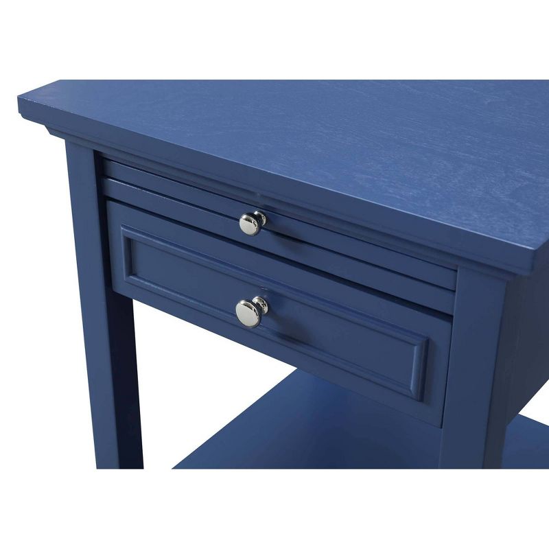 American Heritage Logan End Table with Drawer and Slide - Johar Furniture , 5 of 6