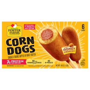 Foster Farms Corn Dogs - Frozen - 16oz/6ct - 1 of 4