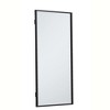 Elegant Lighting Metal frame rectangle mirror 18 inch in Black - 4 of 4