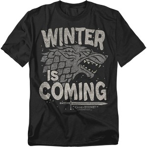 Game Of Thrones Winter Is Coming Adult T-Shirt - 1 of 4
