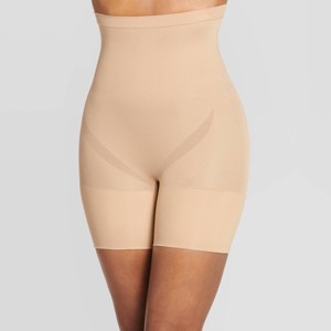 Jockey Generation™ Women's Core Body Smoothing High-Waist Mid-Thigh Shorts - 1 of 2