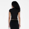 Women's Slim Fit Short Sleeve Mock Turtleneck T-Shirt - Wild Fable™ - 3 of 4