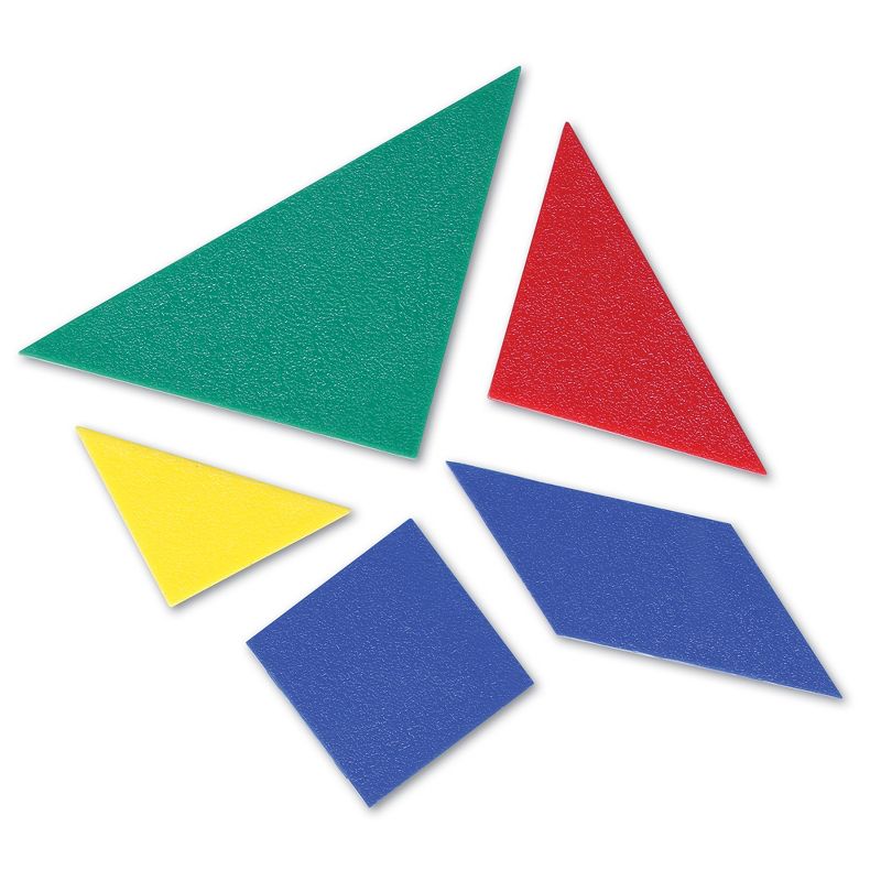 Learning Resources Classpack Tangrams, Set of 30 (210 pcs) , 6 Colors, Ages 5+, 3 of 4