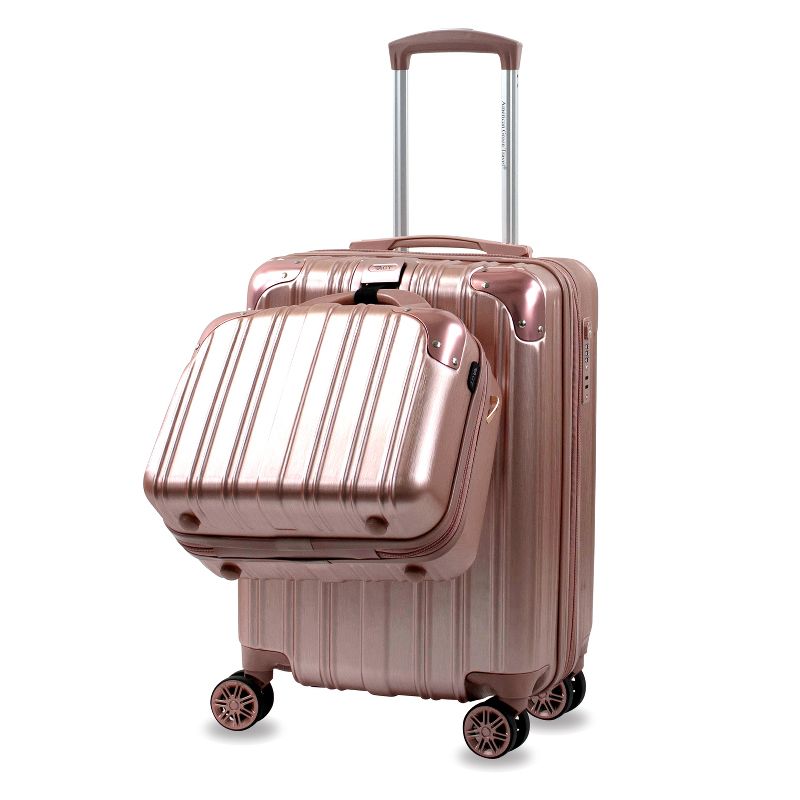 American Green Travel Melrose S 2-Piece TSA Anti-Theft Spinner Weekender Bag Luggage Sets, 2 of 11