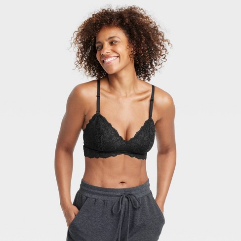 Women's Lace Nursing Bralette - Auden™ Black S