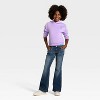 Girls' Wicked Back Graphic Hooded Fleece Sweatshirt - Purple - 4 of 4