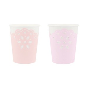 Meri Meri Broderie Anglaise Lace Multi Cups (Pack of 8) - 1 of 4