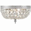 Crystorama Lighting Ceiling Mount 2 - Light Flush Mount in  Polished Chrome - 3 of 4