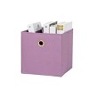 4 Pack Collapsible Fabric Cube Storage Bins (10.5" x 10.5") - 3 of 4