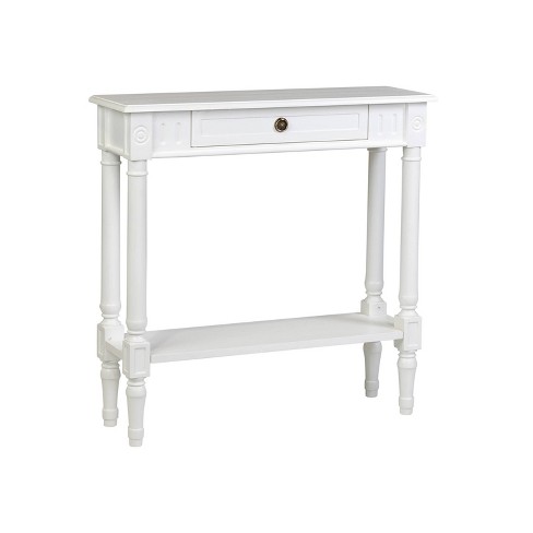Marisol Console Table White East At, White Console Table With Drawers Target