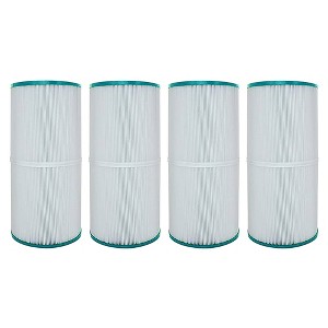 Hurricane Advanced Spa Filter Cartridge for Unicel: C-7447, Pleatco: PA50SV, Filbur: FC-1235, Hayward, C2000, SwimClear C202 & Sta-Rite PRC 50, 4 Pack - 1 of 4