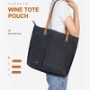 Wine Tote With Drink Dispenser,Portable Carry-on Fade-Resistant Tote Shoulder Bag For Outdoor Beach Travel Camping Picnic - 3 of 4