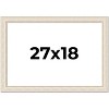 PosterPalooza | Weathered White Picture Frame - UV Acrylic, Backing Board, Hanging Hardware Included - 2 of 4