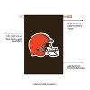 Evergreen NFL Cleveland Browns Applique House Flag 28 x 44 Inches Outdoor Decor for Homes and Gardens - 3 of 4