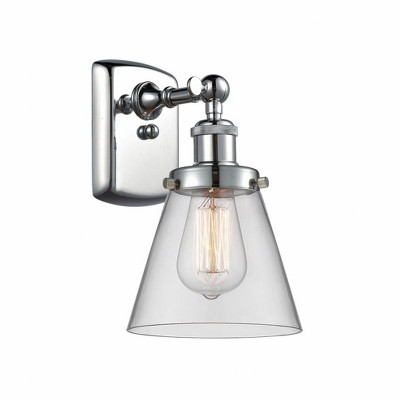 Cone - 1 Light Wall Sconce In Industrial Style-11 Inches Tall and 6 Inches Wide